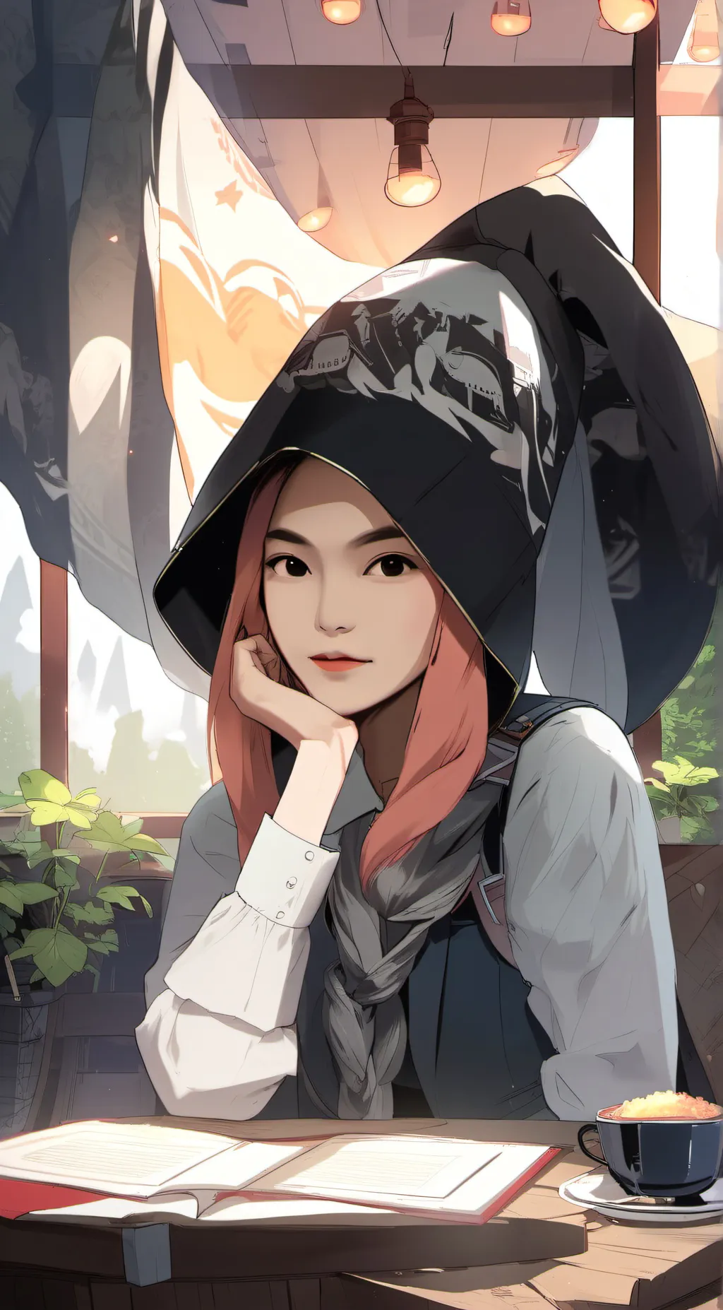 ai character: Marryrose  background