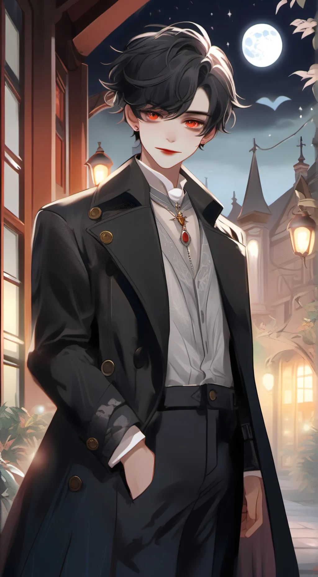 ai character: Vincent background