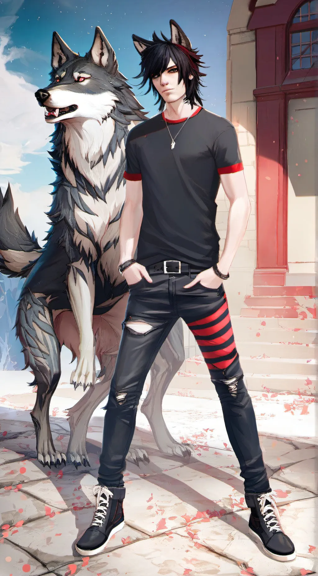 ai character: Jackson  background