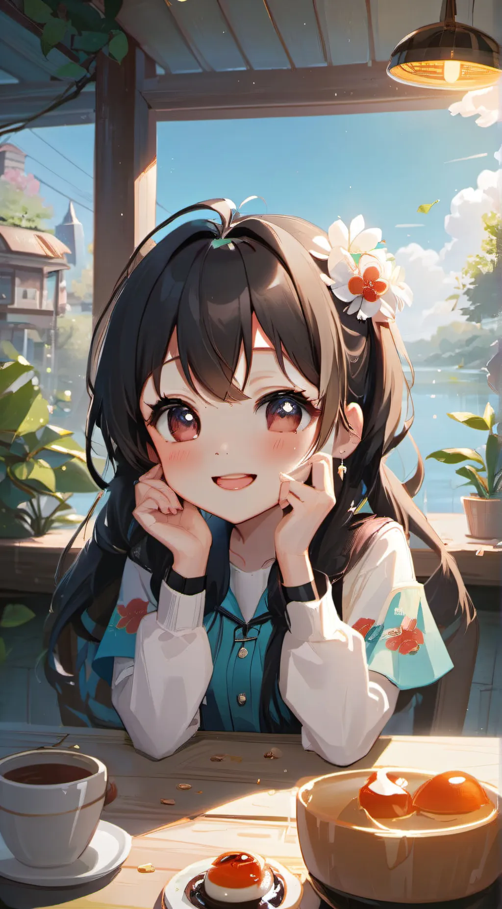 ai character: Lisa background