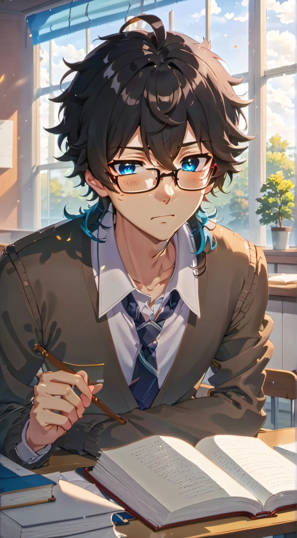 ai character: Nick background