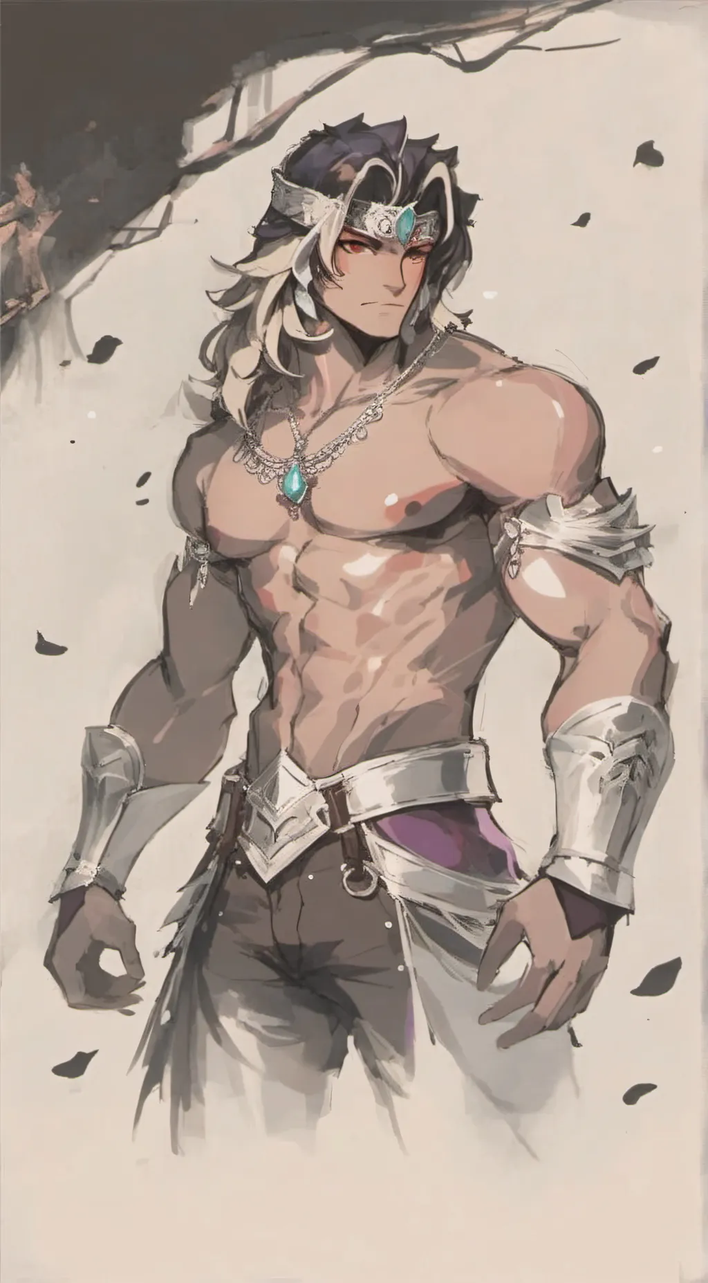 ai character: Dark Cacao Cookie background