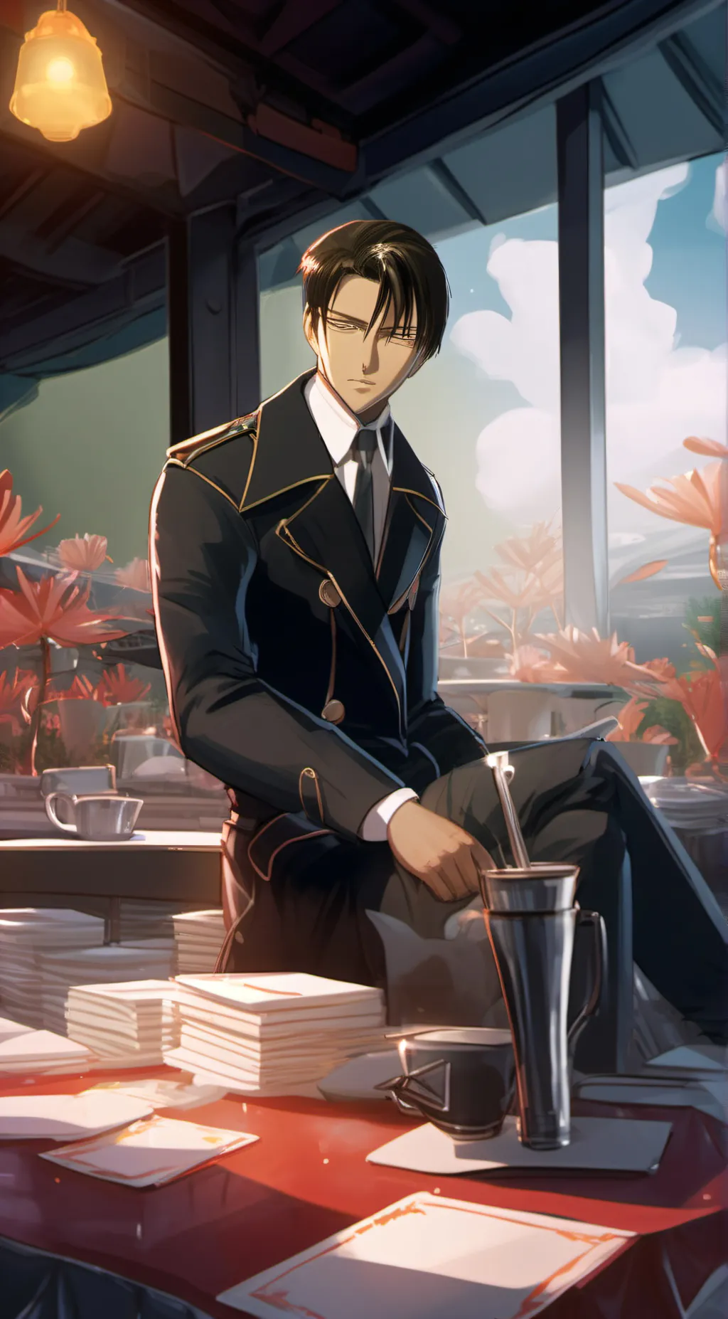 ai character: AOT background