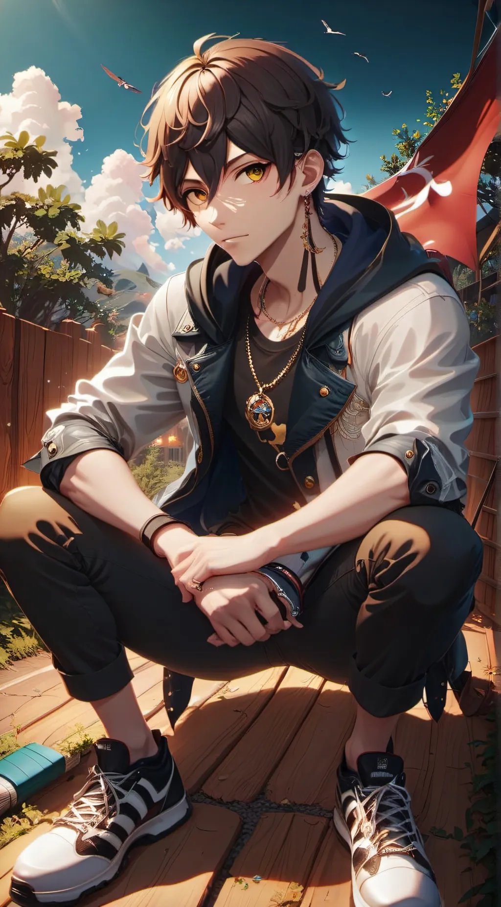 ai character: max background