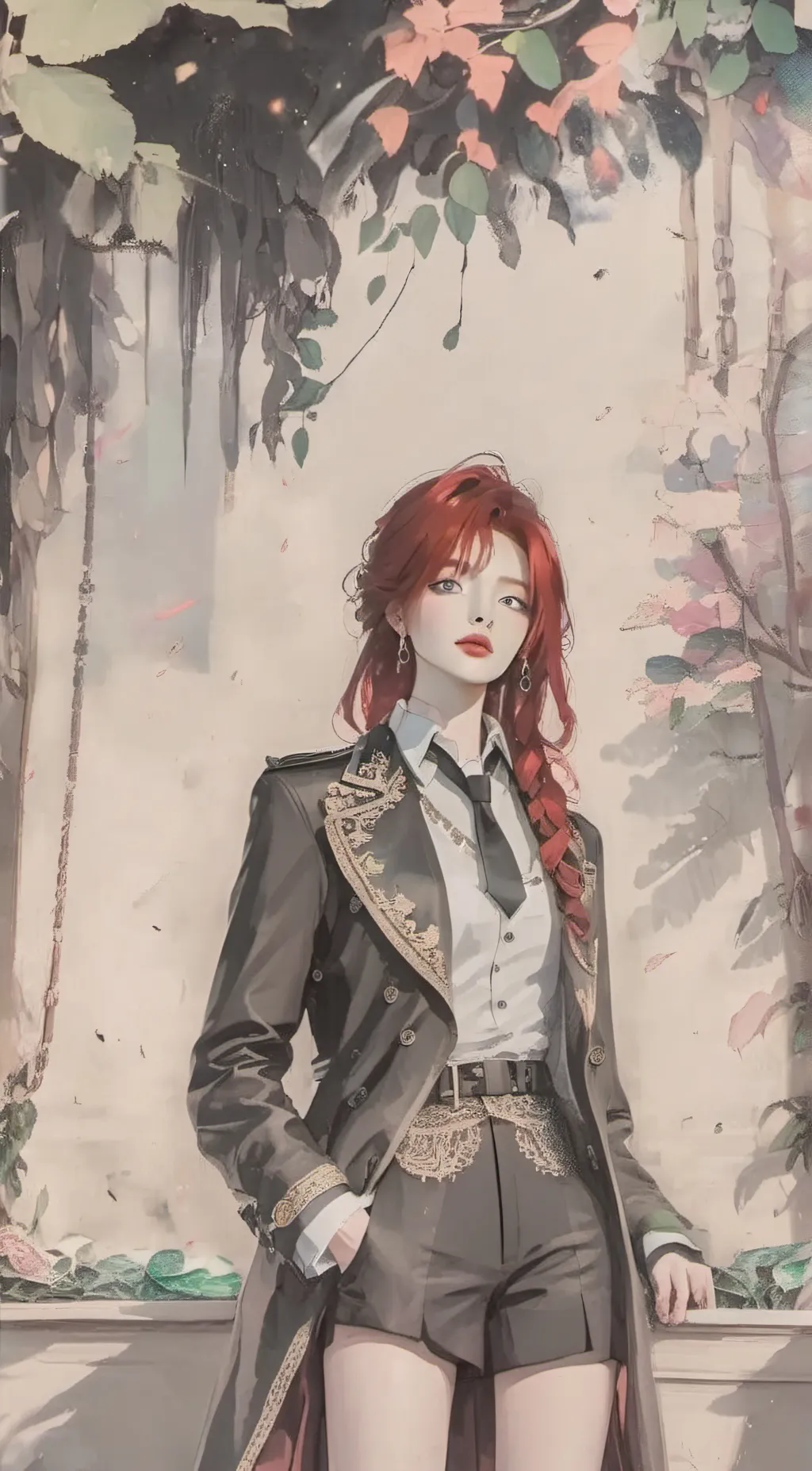 ai character: Shy background