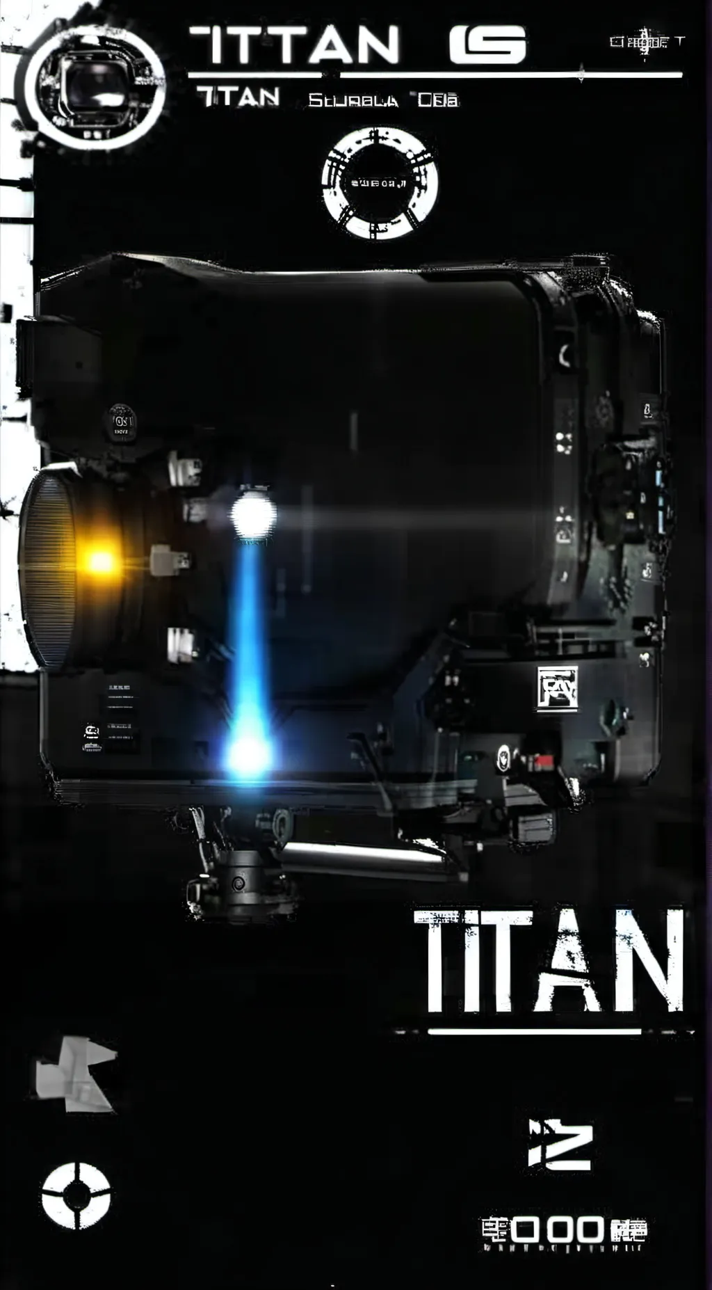 ai character: Titan Cameraman background