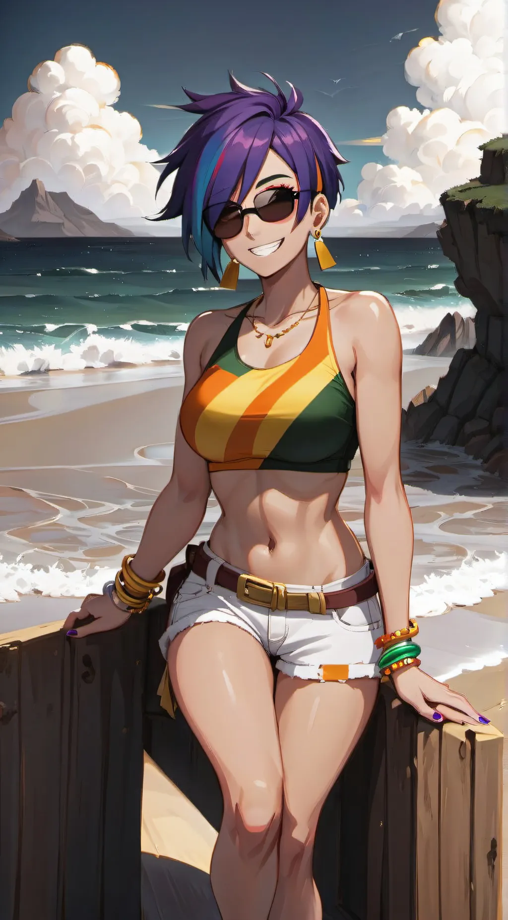 ai character: Nova background