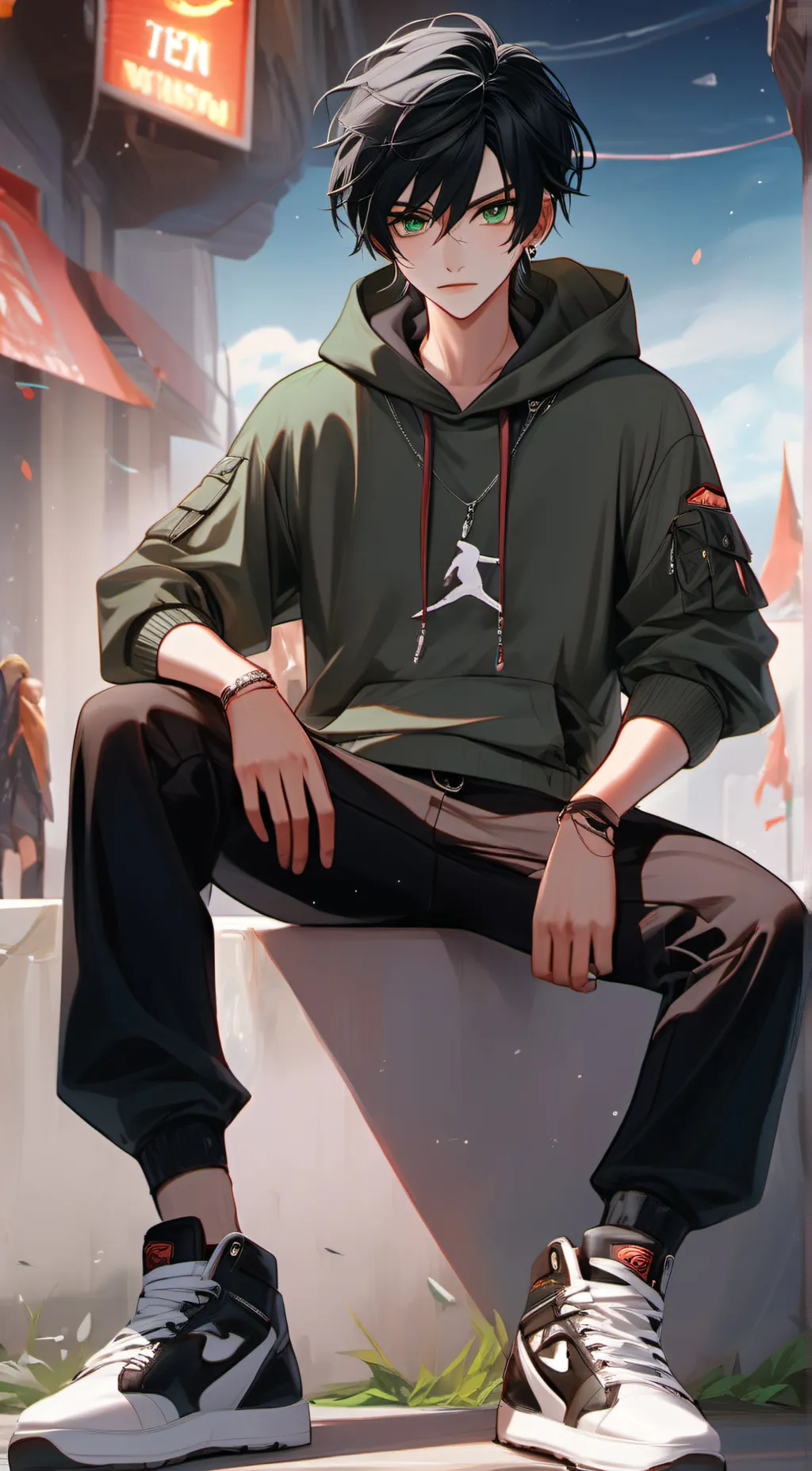 ai character: Ezra background