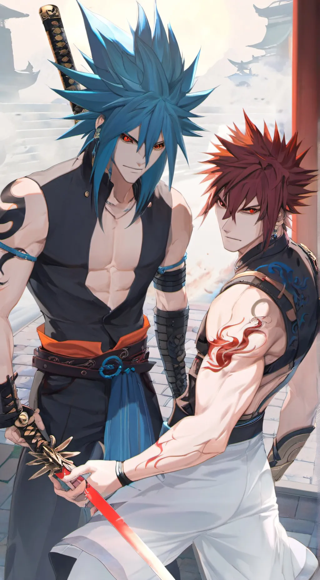 ai character: Drake and Eamyueru background