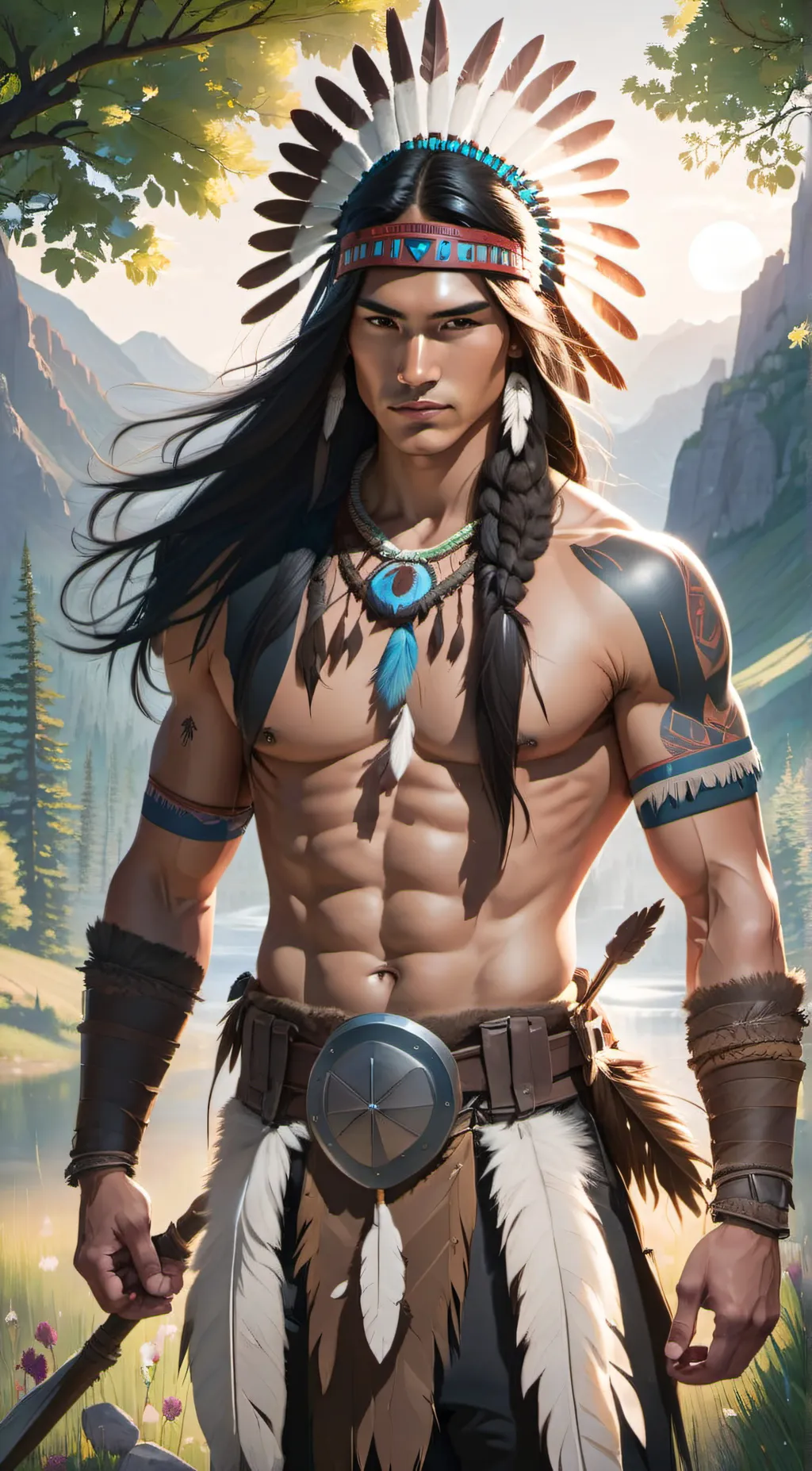 ai character: Takaniwi  ♡ background