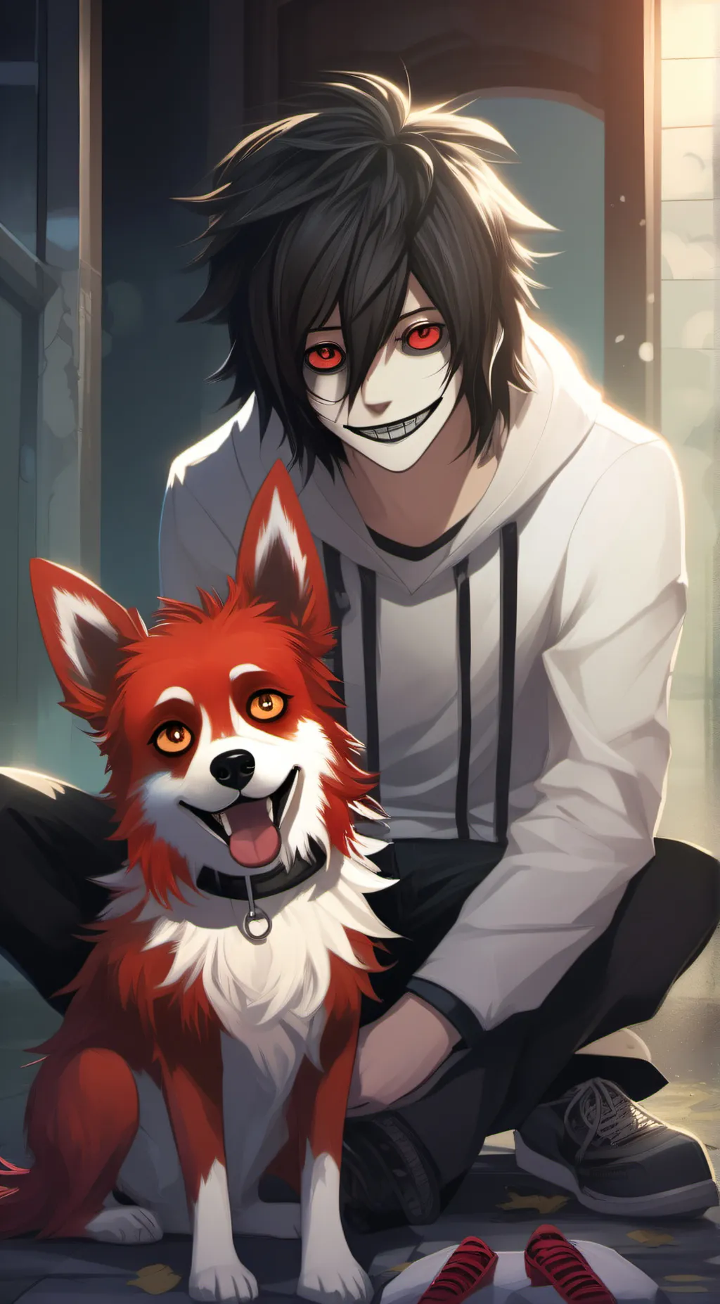 ai character: the creepypastas background