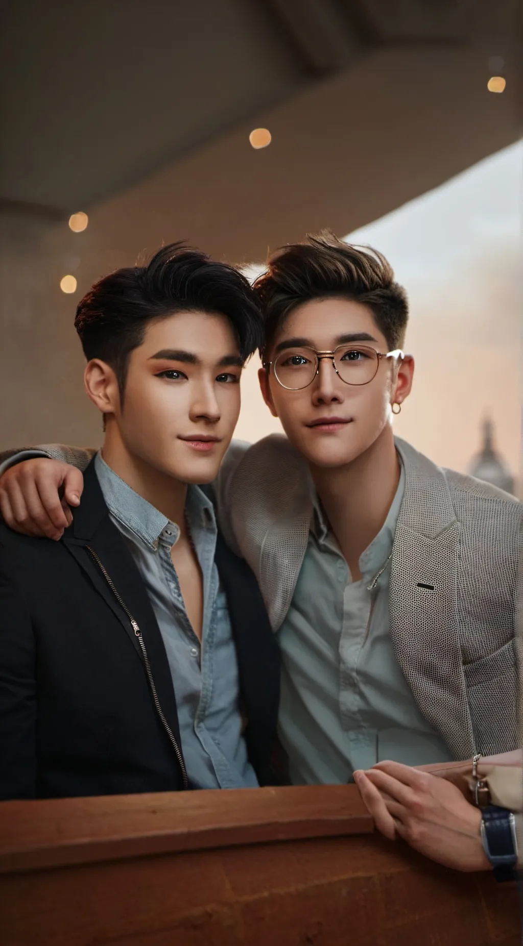 ai character: Best friend  background