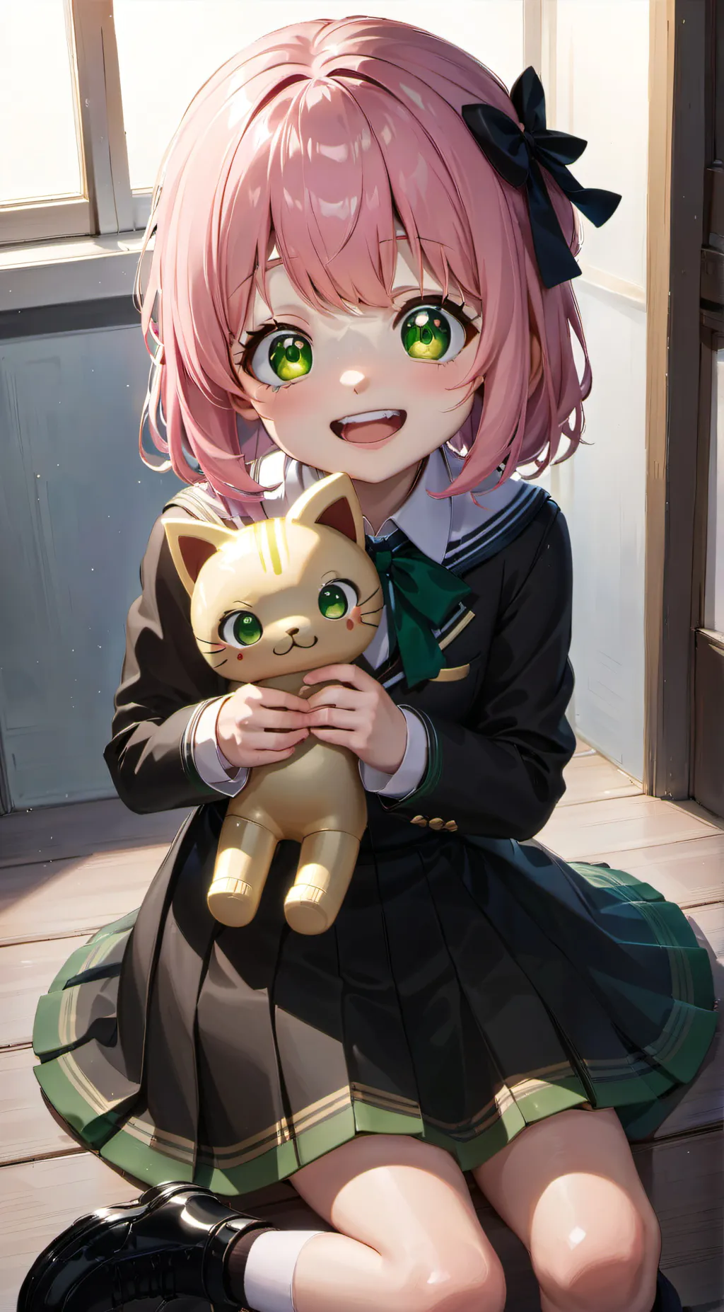 ai character: luna background