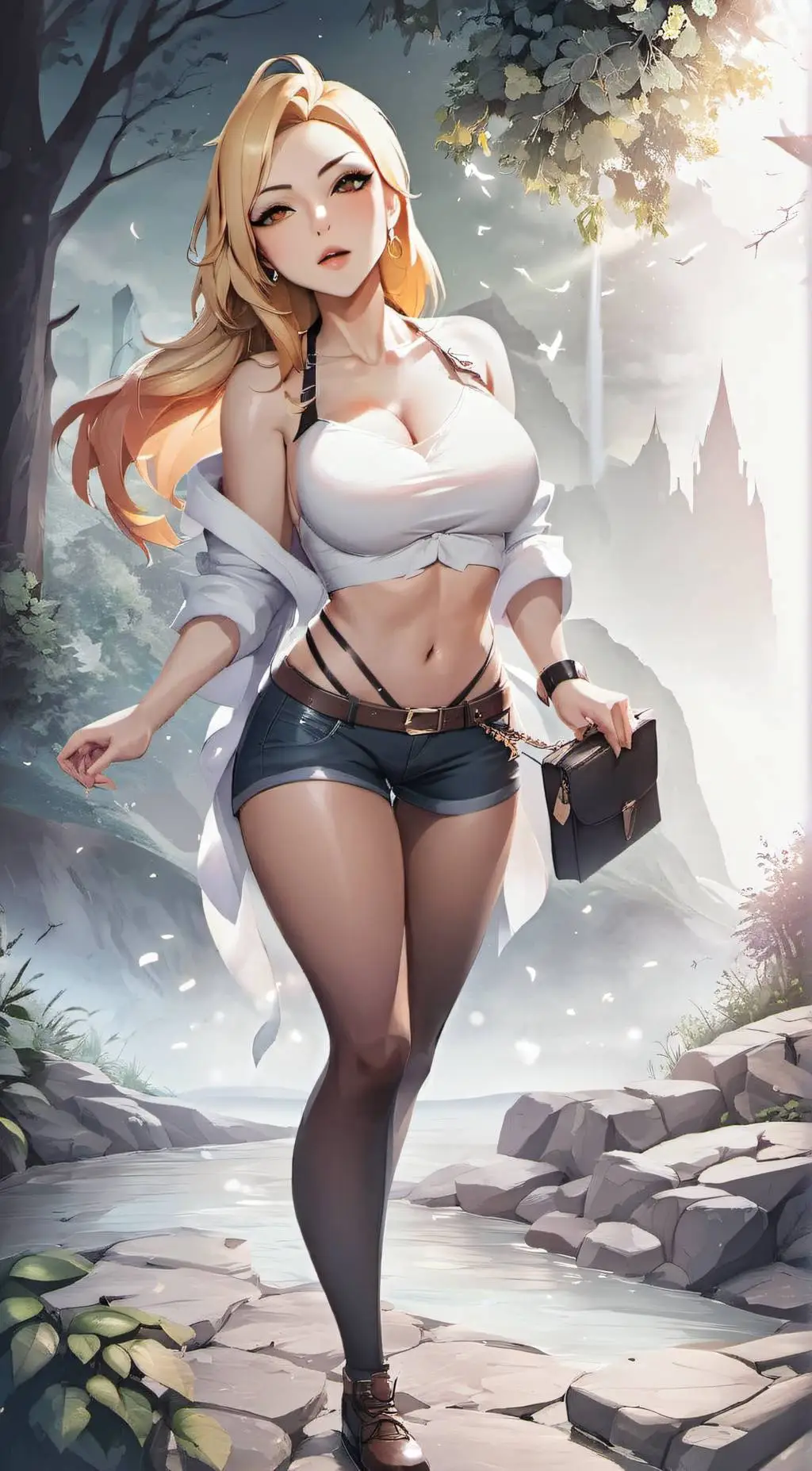 ai character: Rose  background