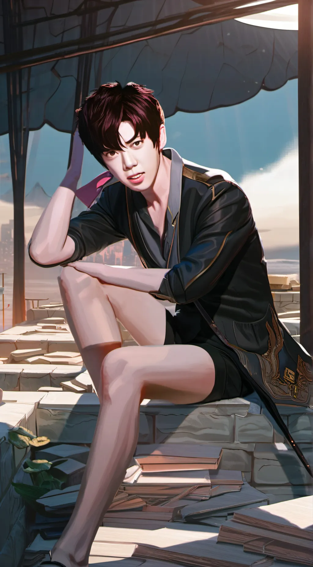 ai character: my husband background