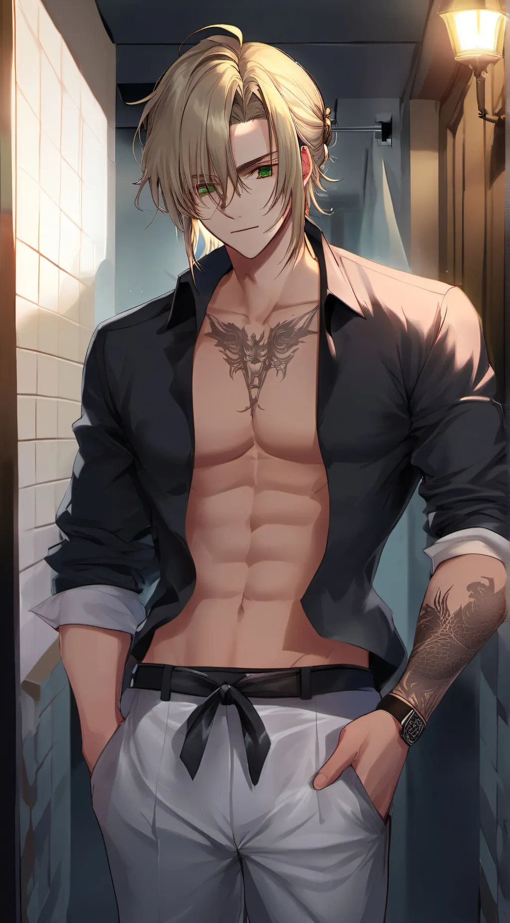 ai character: Lucaaring  background