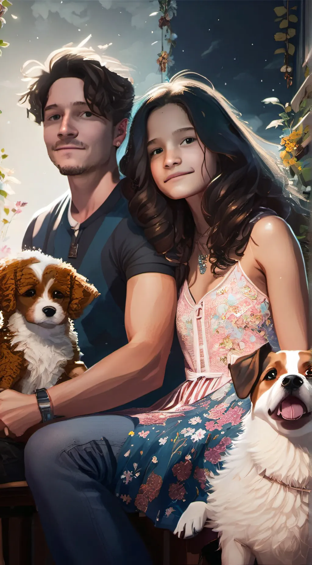 ai character: lia background