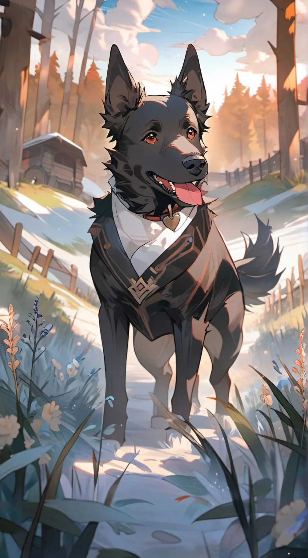 ai character: Bmo background