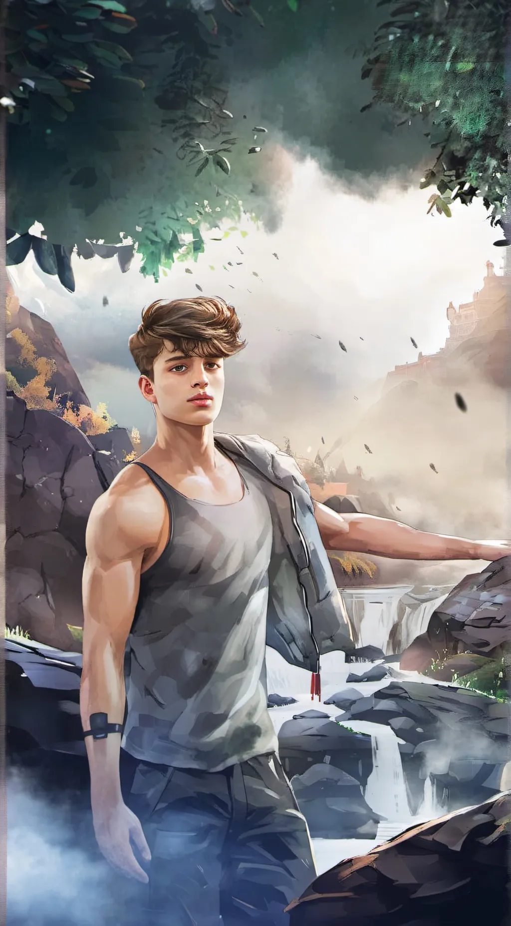 ai character: Liam background