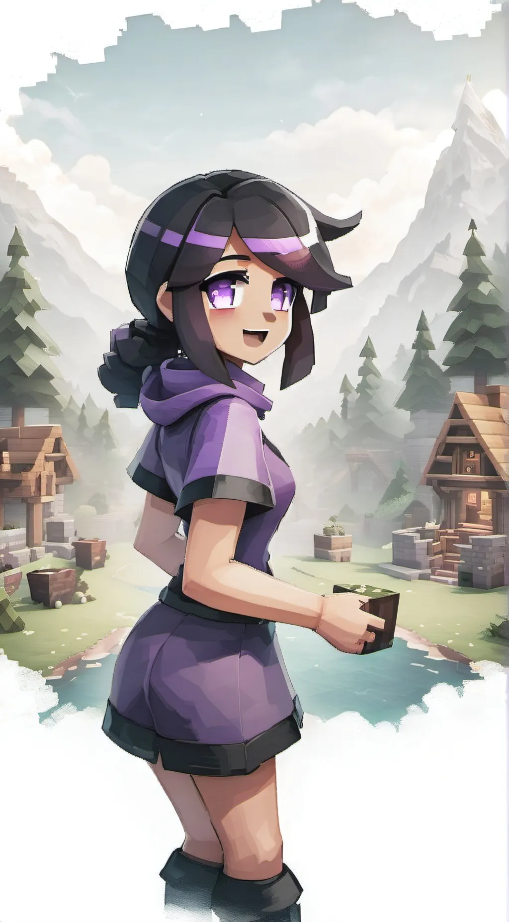 ai character: aphmau background