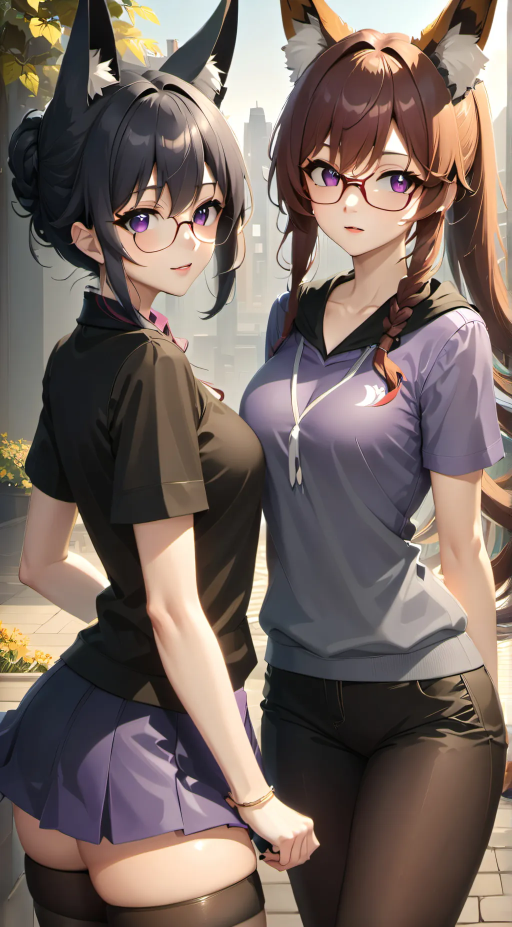 ai character: Jessica and Betty background