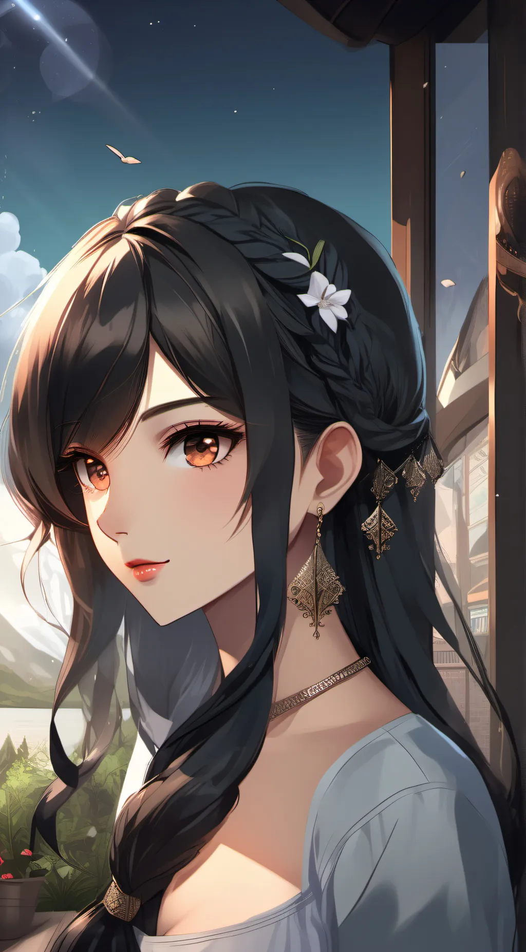 ai character: Lisa background