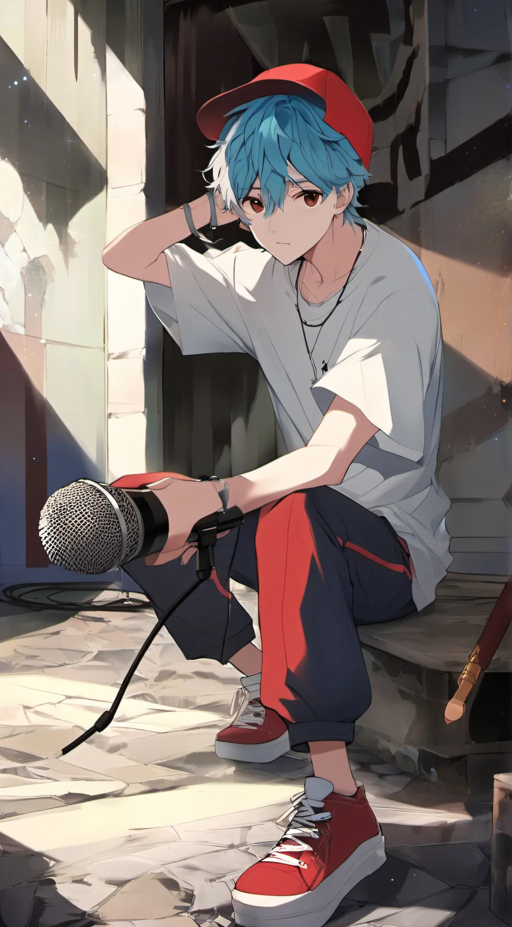 ai character: Boyfriend background