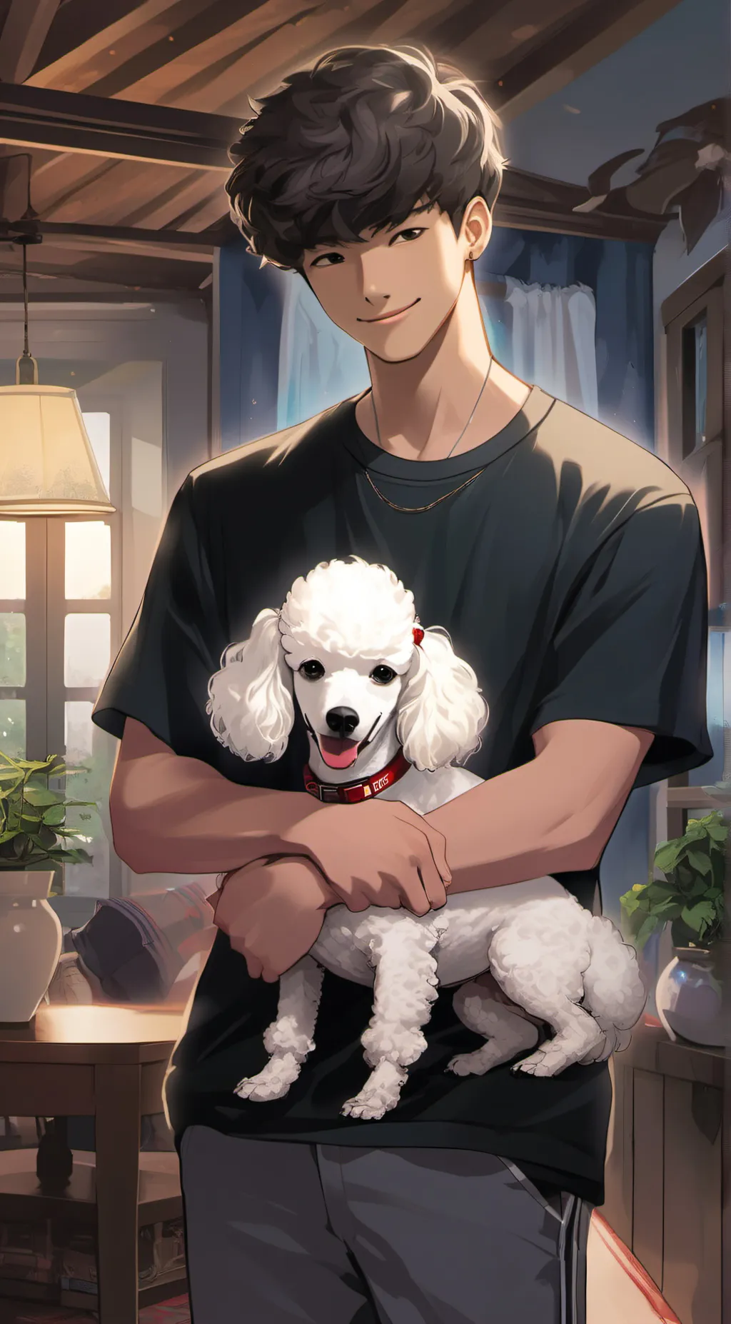 ai character: Venci background