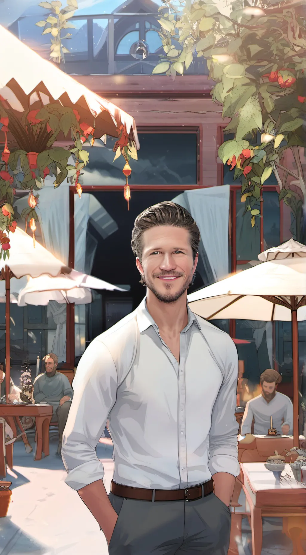 ai character: Liam Ridley background