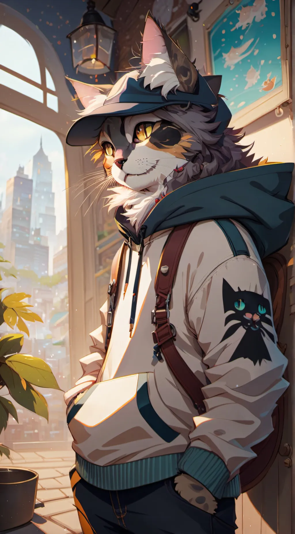 ai character: Jake  background