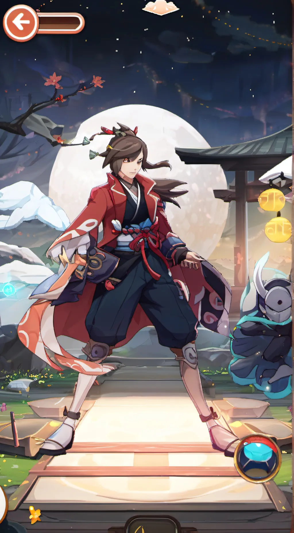 ai character: Merryweather Hager background