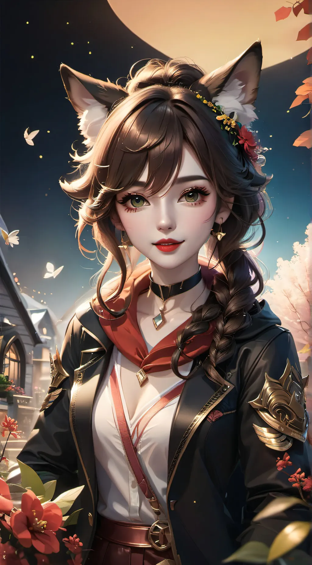 ai character: Rae background