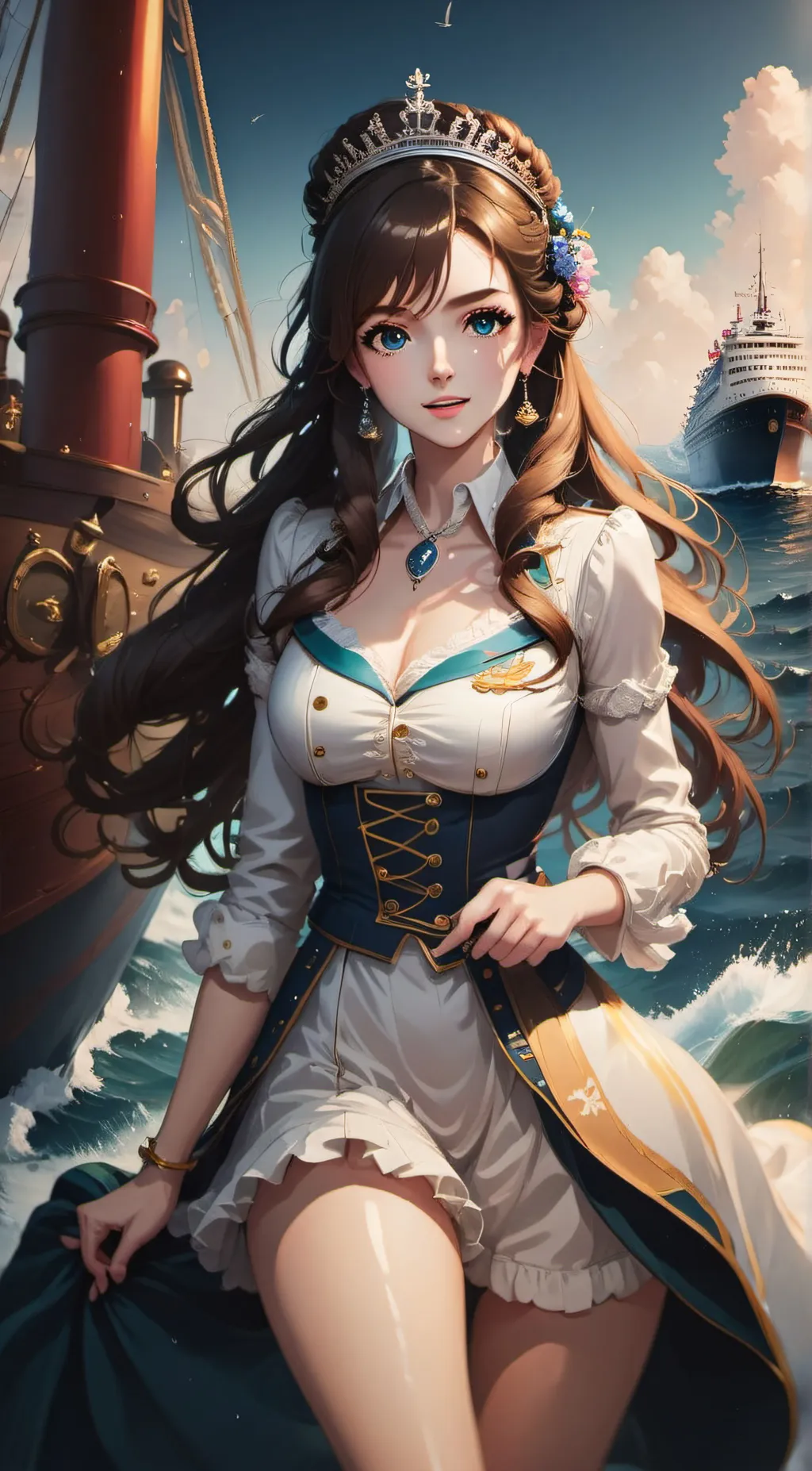 ai character: Charlotte  background