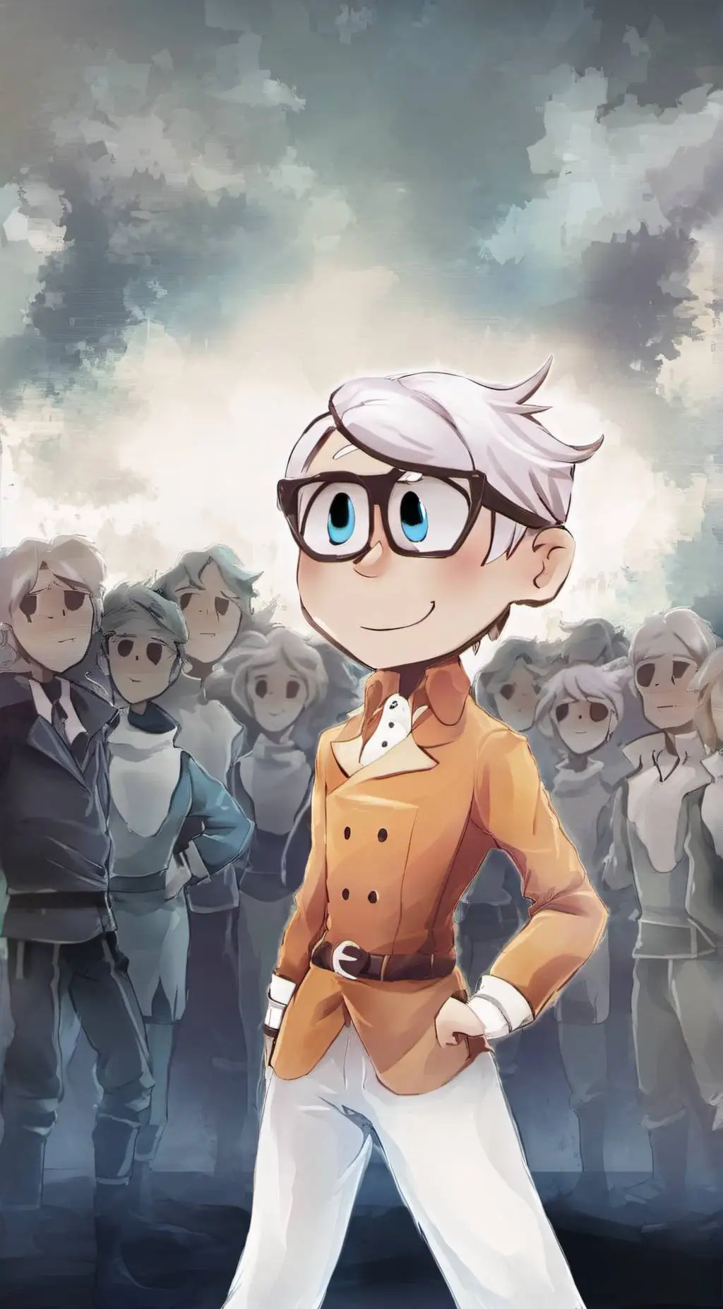 ai character: Lincoln loud background