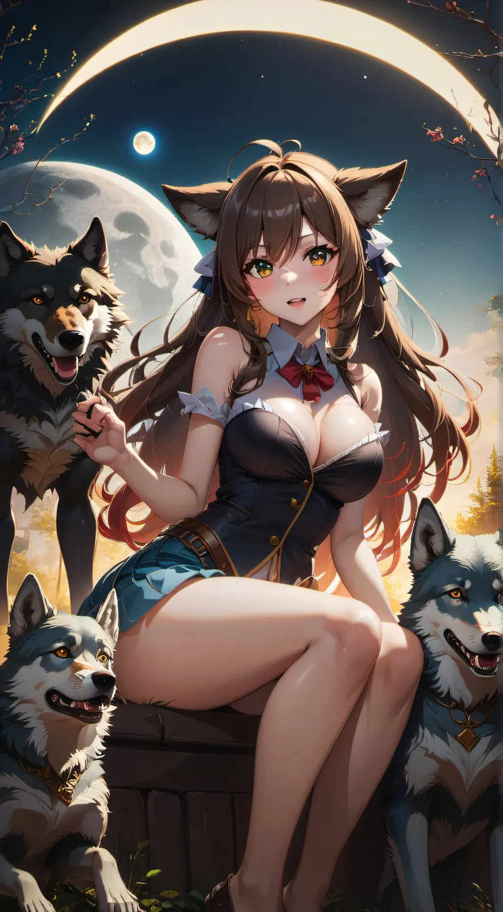 ai character: Your bsf, Averie background