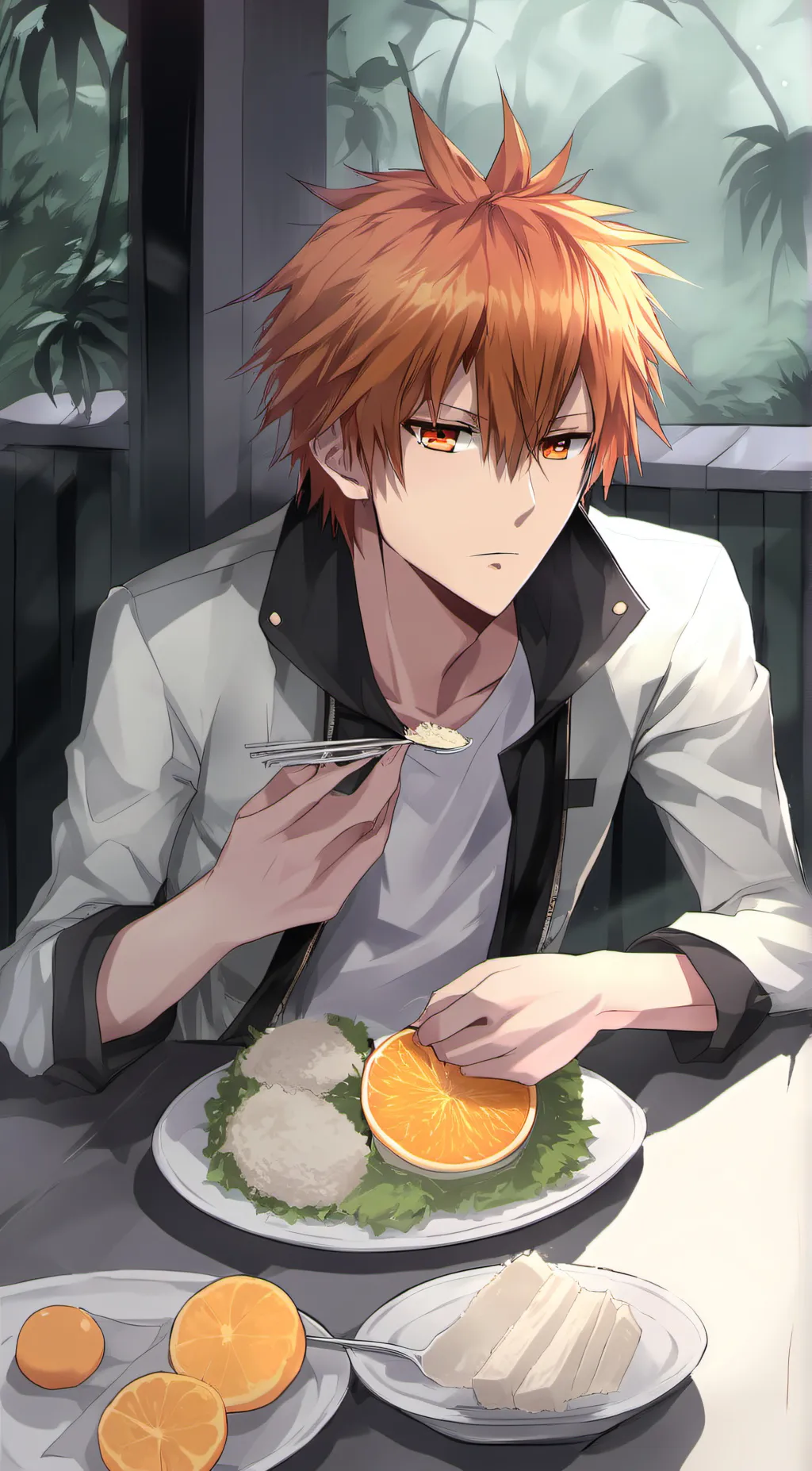 ai character: Beel~.  (Obey me) background