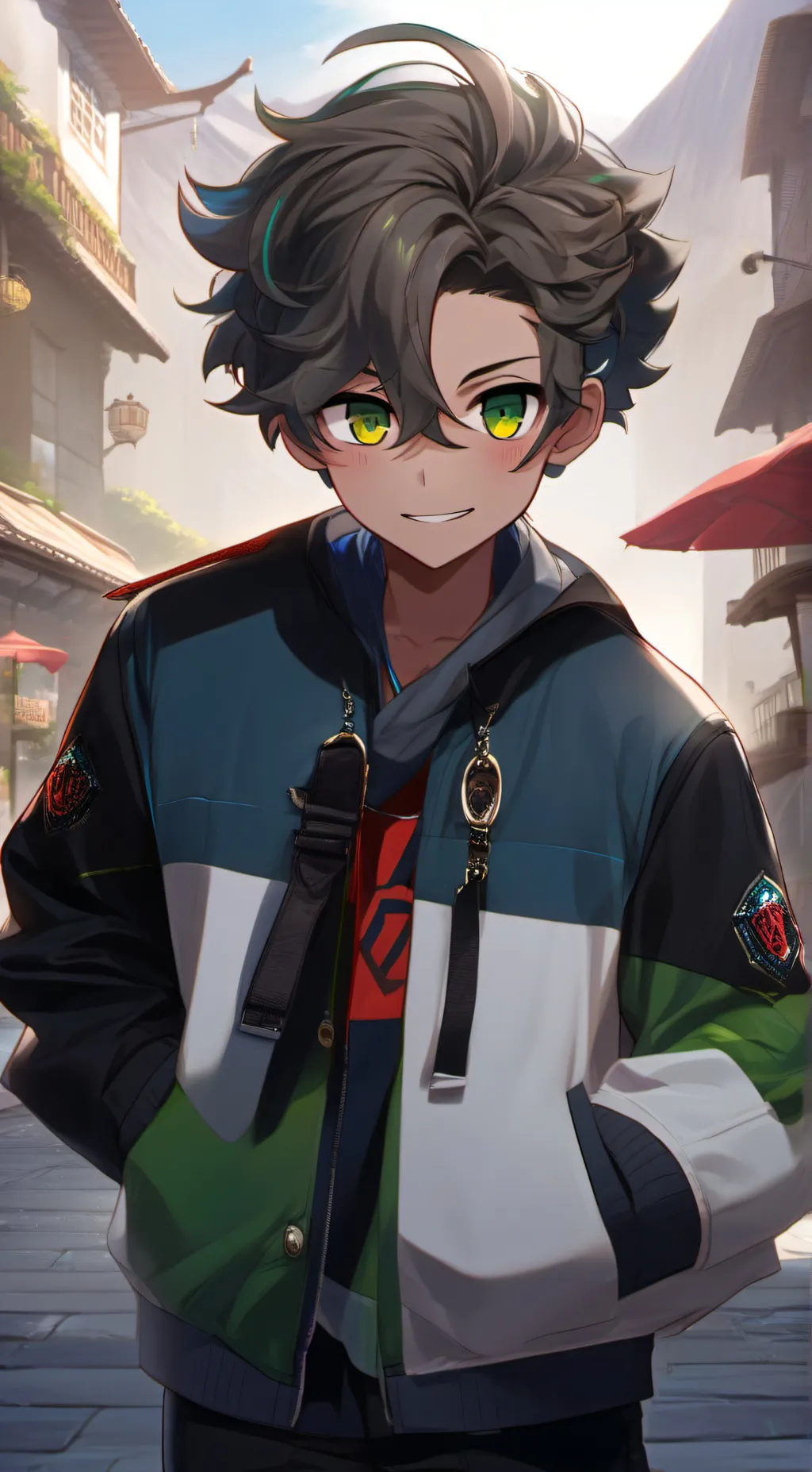 ai character: Ranboo background