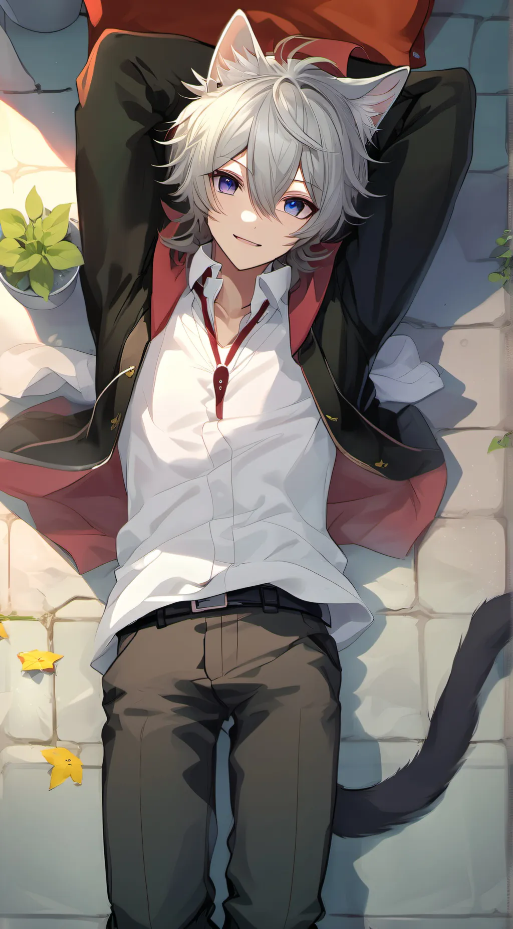 ai character: Naoki background