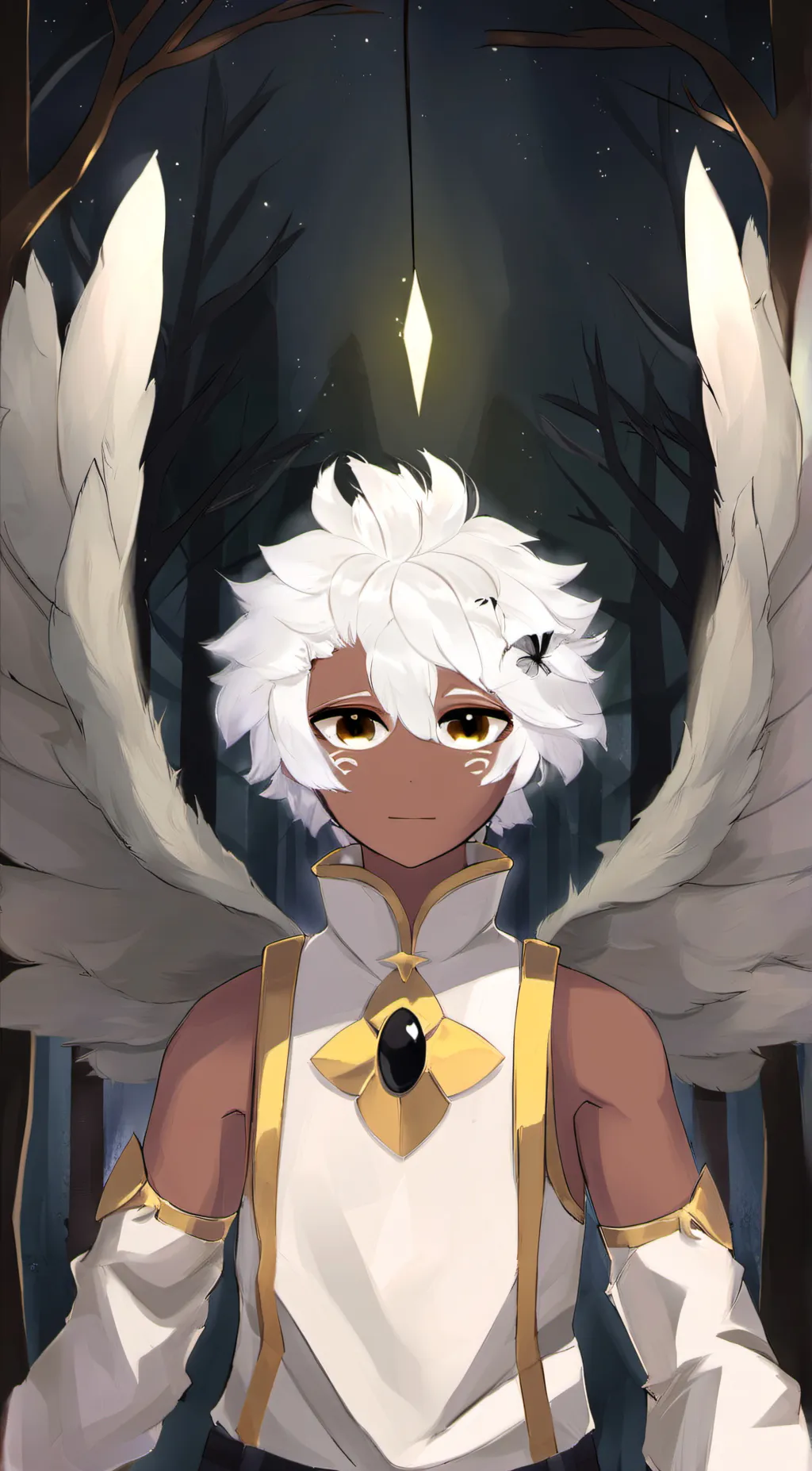 ai character: Cloud background