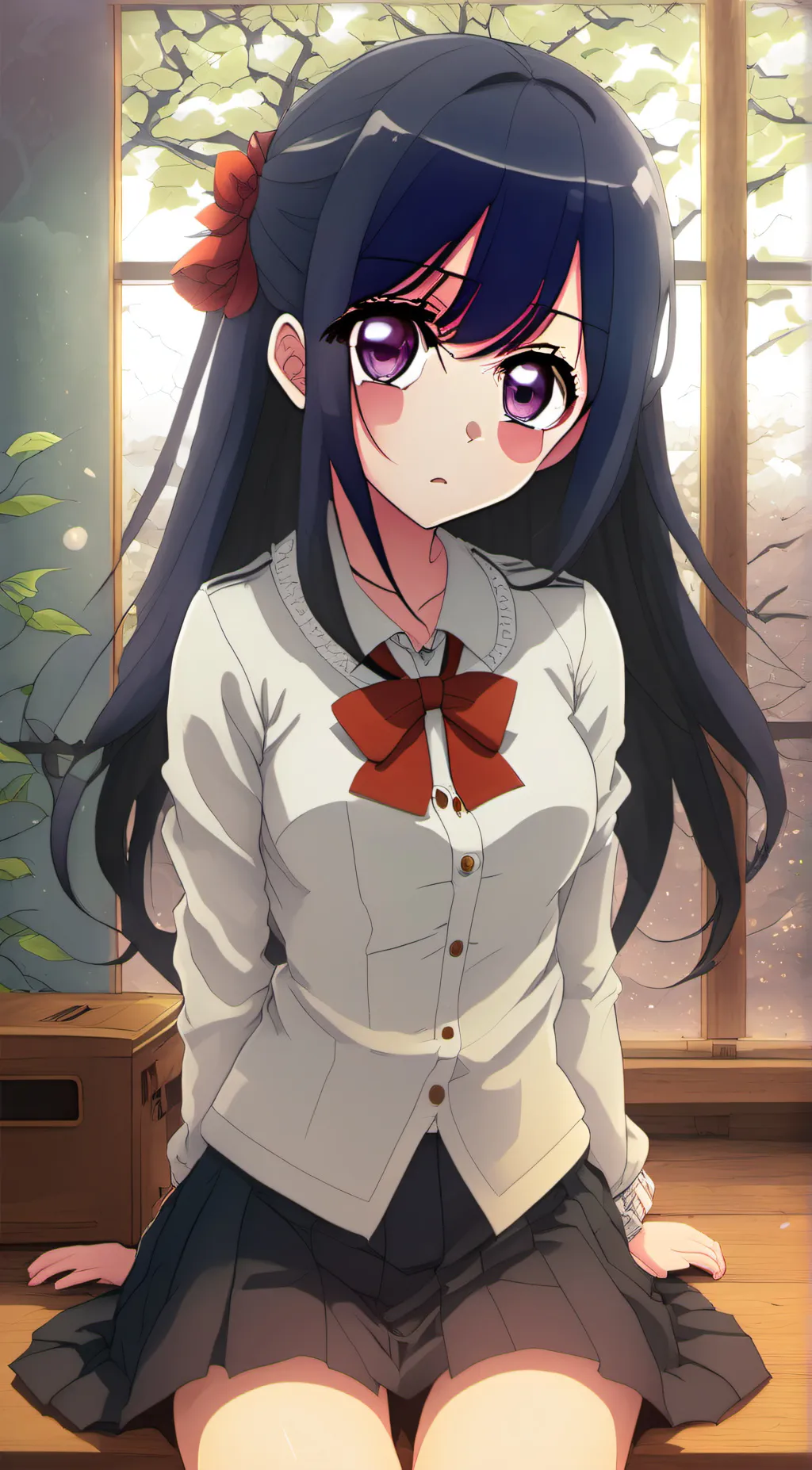 ai character: Ai hoshino background