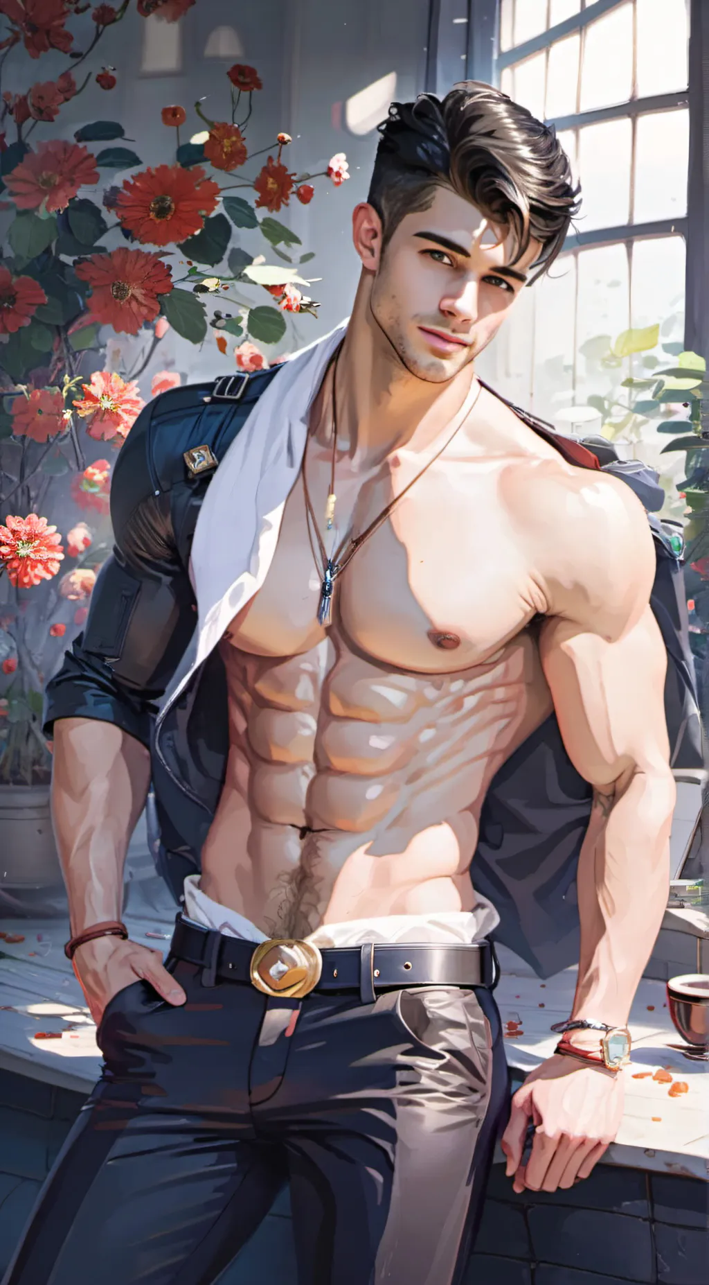 ai character: Andrew background