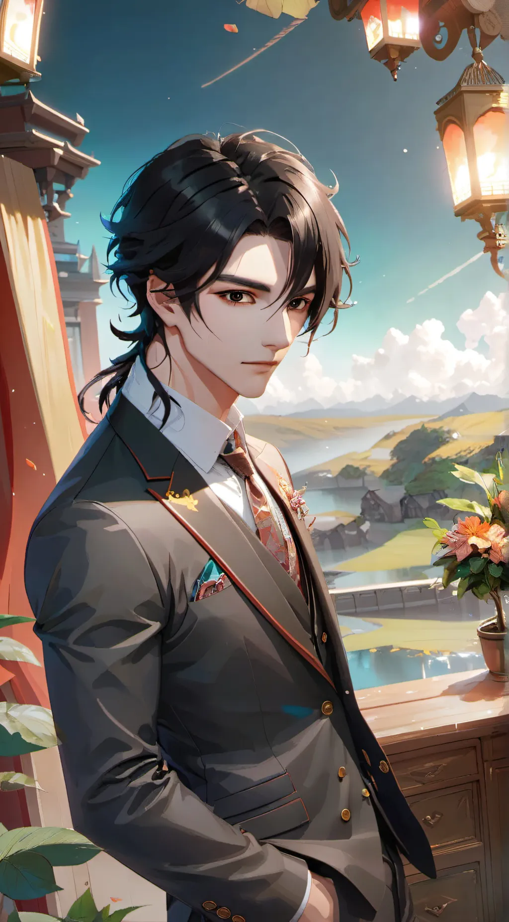 ai character: robert background