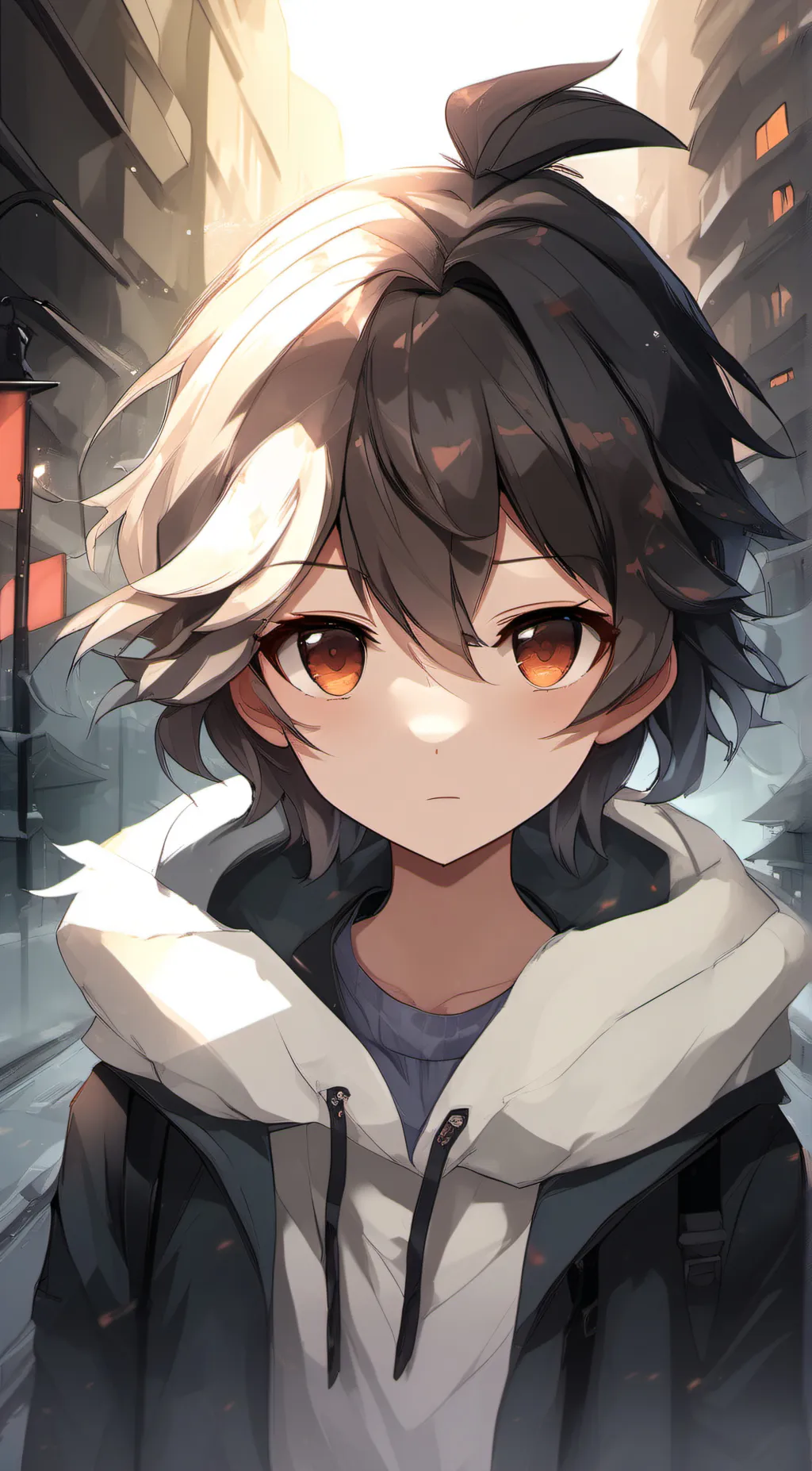 ai character: cute background