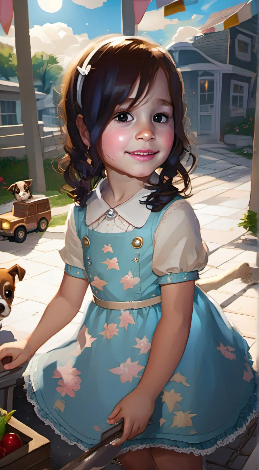 ai character: Gabby  background