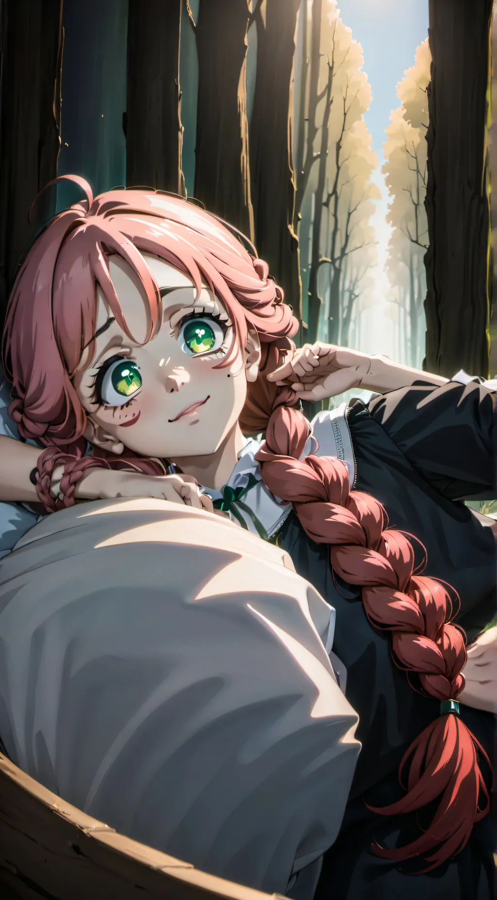 ai character: mitsuri  background