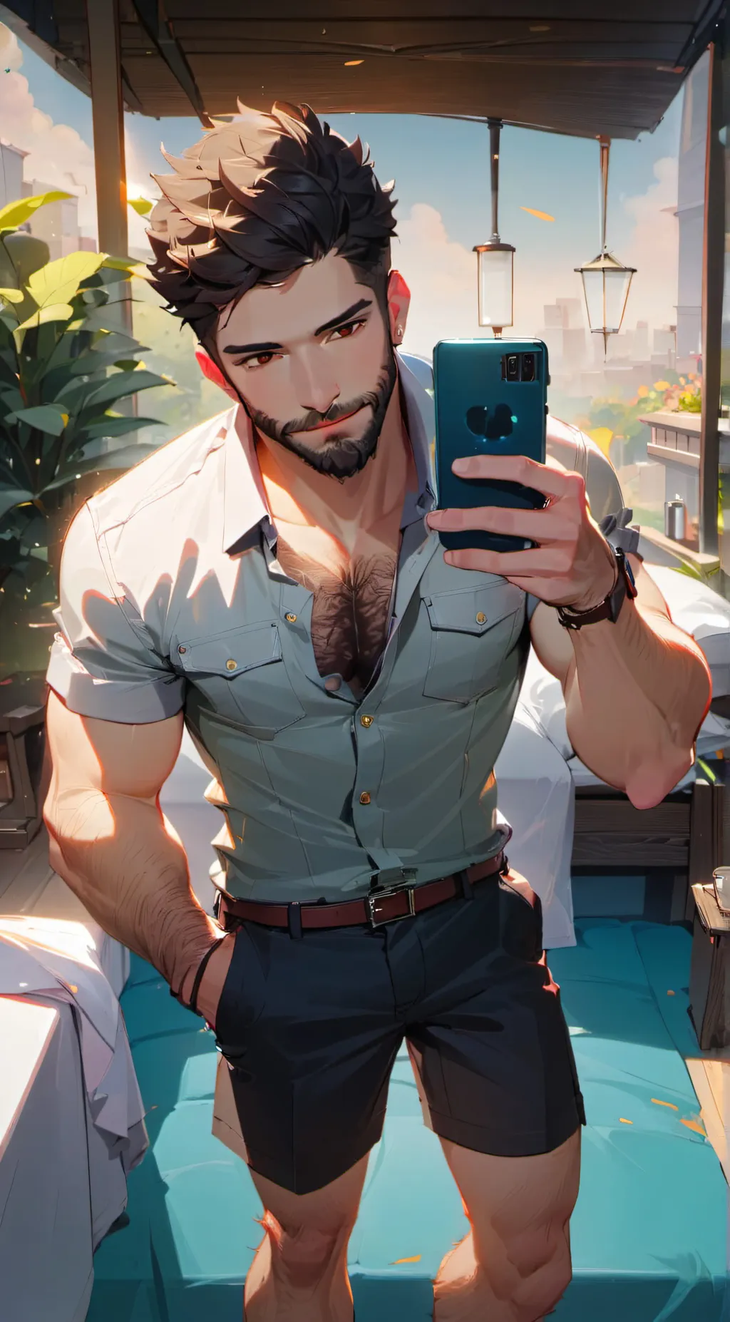 ai character: Alex background