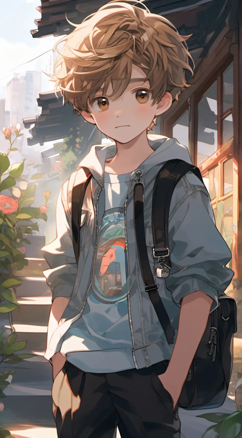 ai character: Michael  background