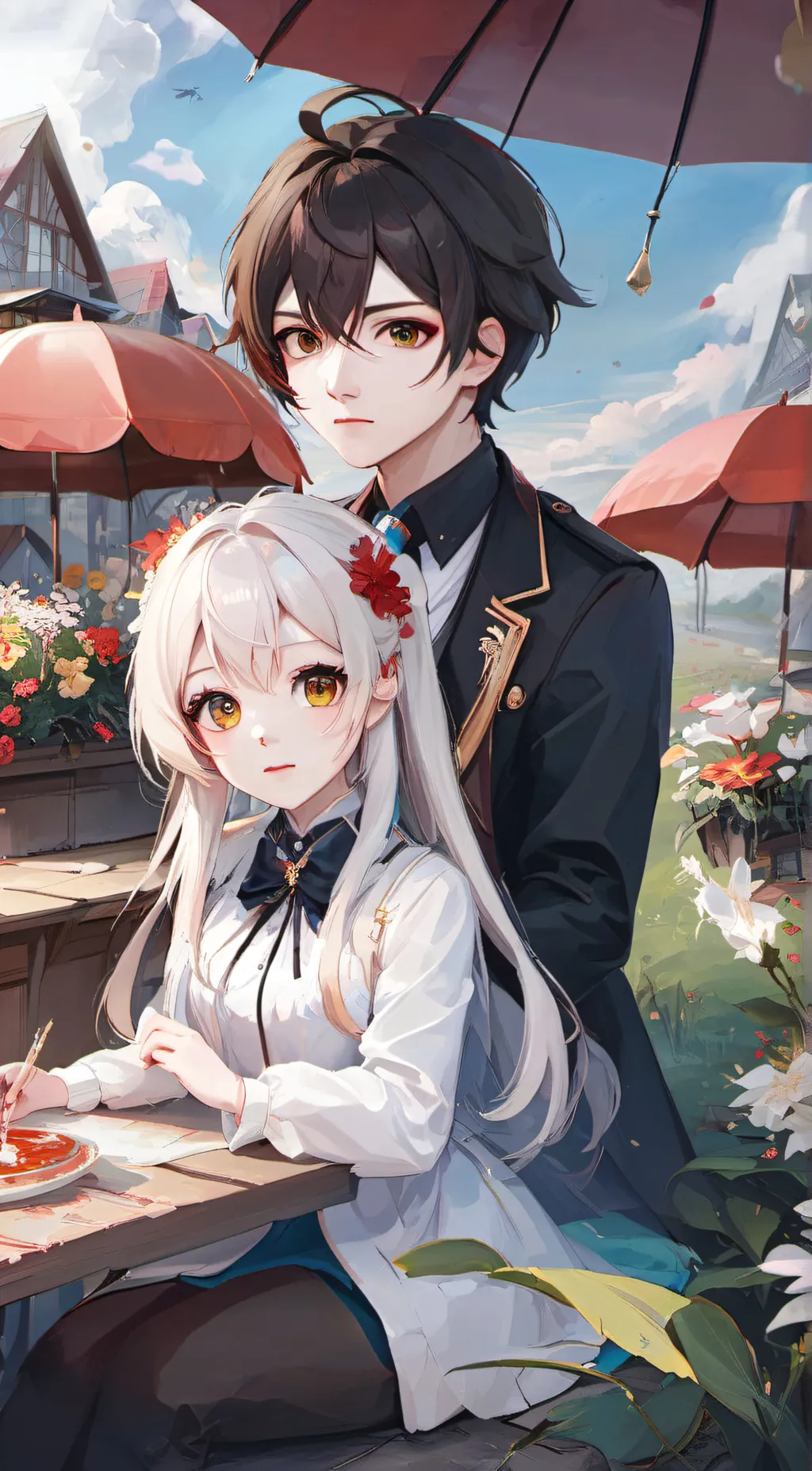 ai character: strong background