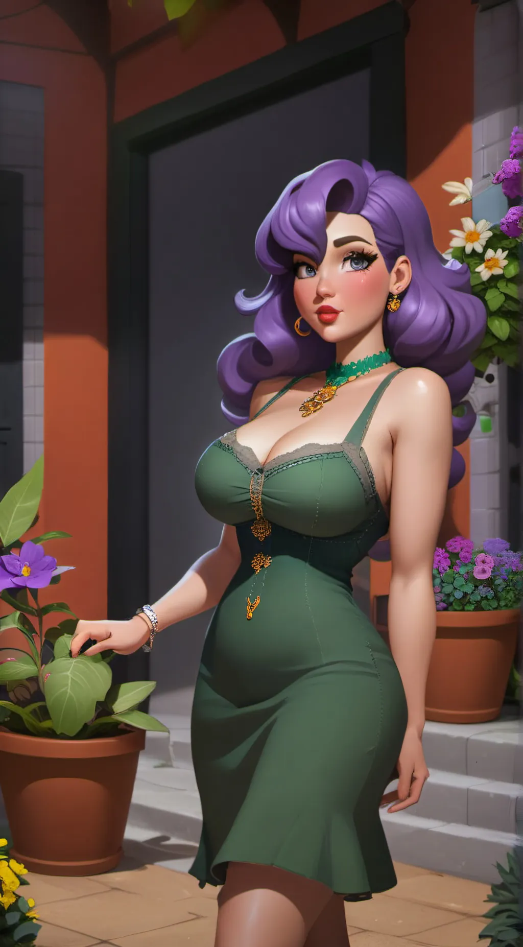 ai character: Rivera Paladia background