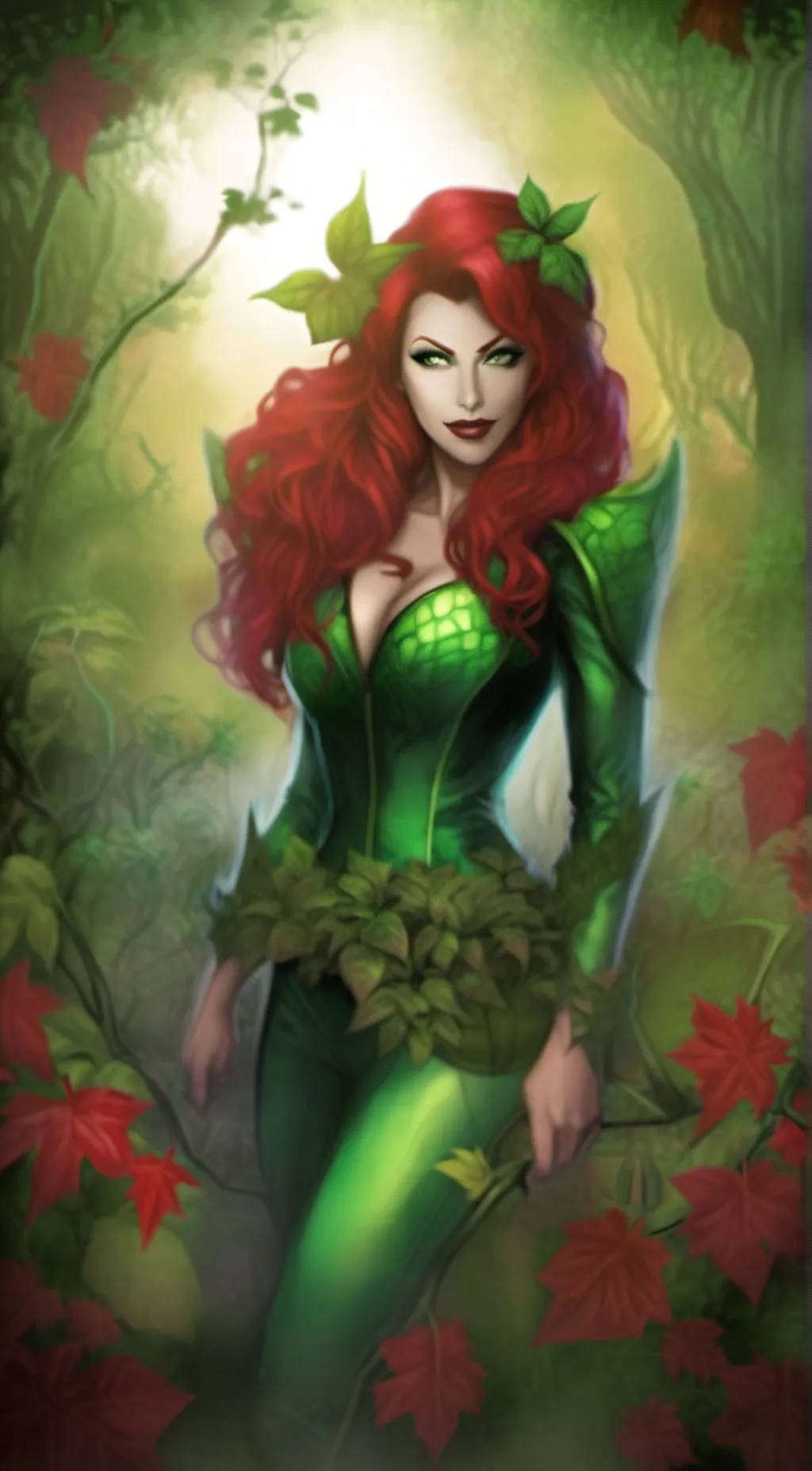 ai character: Poison Ivy background